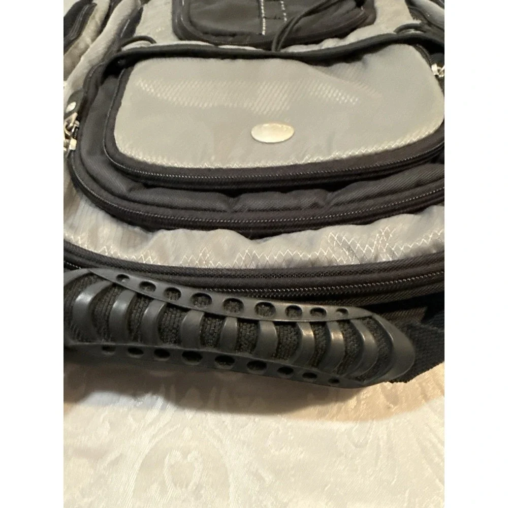 Dell Pro 15 Laptop Backpack Black Gray Computer Bag‎ Travel School Hiking